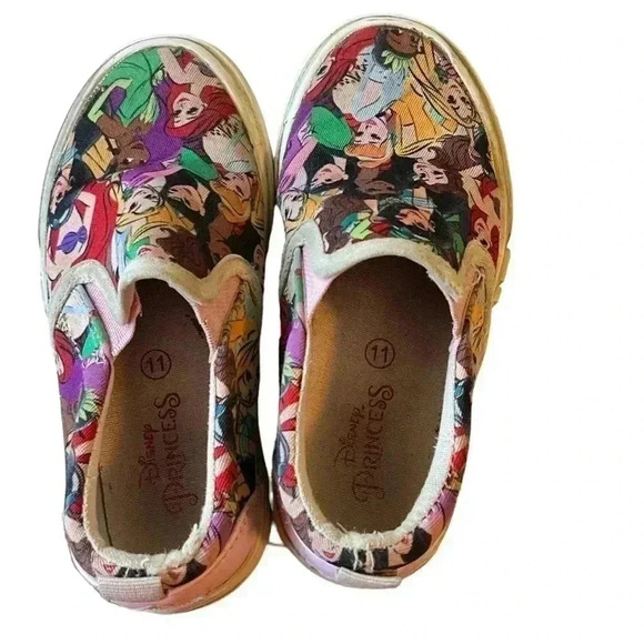 Ground Up Disney Princess Slip on Sneaker, Kid Size 11, Good Condition - Picture 2 of 8